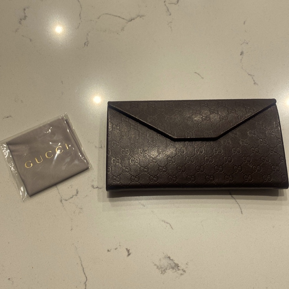 Authentic Gucci Sunglasses case New